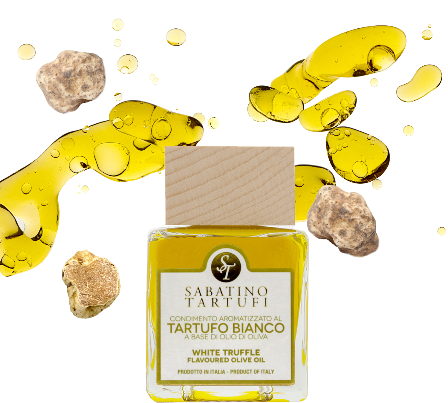 aceite con trufa blanca